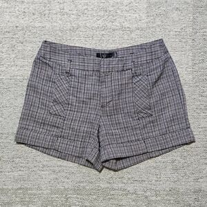 Daisy Fuentes Checkered Women's Shorts